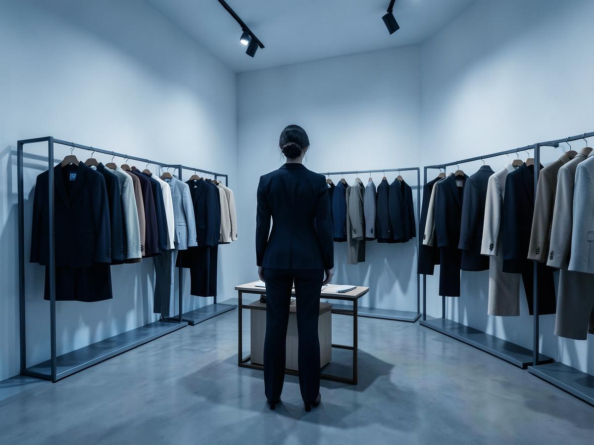 Boutique de prêt-à-porter haut de gamme